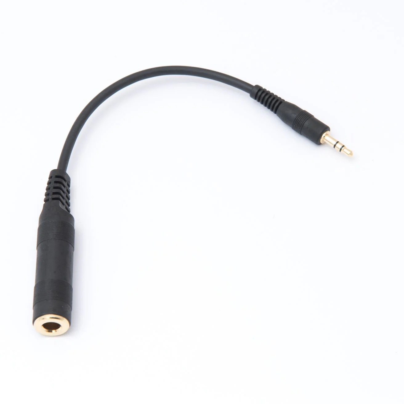 259-audio-jack-adapter-cable-0.15-m-6.35-mm-to-3.5-mm-jack-gold-1.webp Audio Jack Adapter Cable, 0.15 m, 6.35 mm to 3.5 mm jack, gold